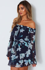 Stuck On You Dress Magnolia Navy