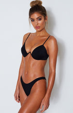 Catalina Bikini Top Black