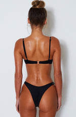 Catalina Bikini Top Black