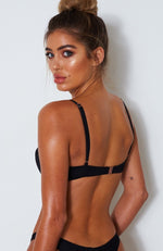 Catalina Bikini Top Black