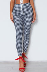 Boardwalk Pants Black Gingham