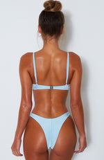 Catalina Bikini Top Baby Blue