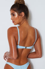 Catalina Bikini Top Baby Blue