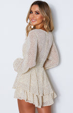 Golden Hour Playsuit Beige Speckle