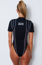 Deep End One Piece Black