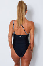 Hot Fire One Piece Black