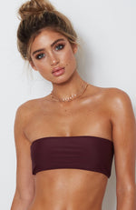 Kiki Bikini Top Merlot