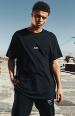 22-FT Oversized Tee Black