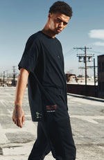 22-FT Oversized Tee Black