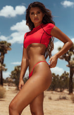 Teaser Bikini Crop Red