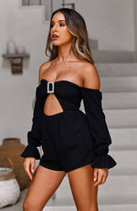 La Rousse Playsuit Black