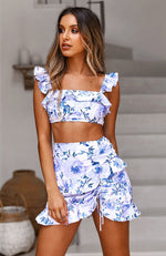 Fresa Spritz Crop Fleur Print