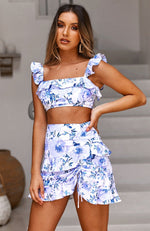 Fresa Spritz Crop Fleur Print