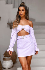 J'Adore Crop Lilac