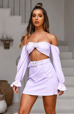 J'Adore Crop Lilac