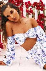 J'Adore Crop Fleur Print