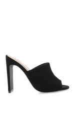 Desana Mules Black Suede