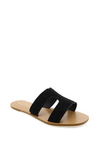 Hampton Slides Black Nubuck