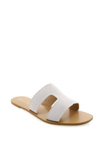 Hampton Slides White Nubuck