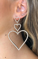 Heart Of Gold Earrings Gold