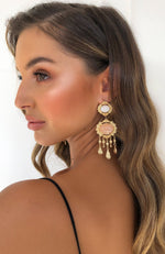 So Charming Earrings Gold