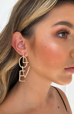 Love Struck Earrings Gold