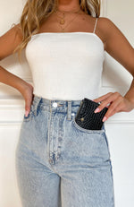 Kenzie Purse Black Croc