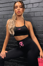 Pumpin' Sports Bra Black