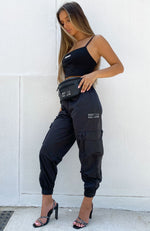 Asset Cargo Pants Black