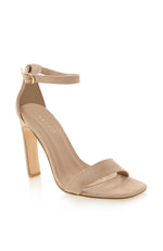 Isabela Heels Blush Suede