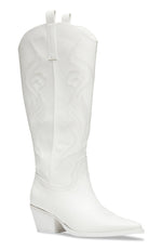 Western Boots White