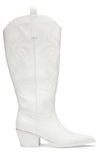 Western Boots White