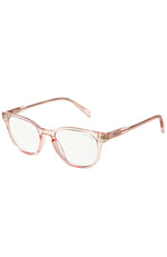 Sissy Werk Glasses Clear Pink