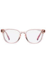 Sissy Werk Glasses Clear Pink