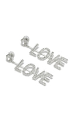 Real Love Earrings Silver