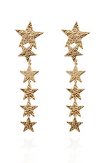 Under The Stars Earrings Gold