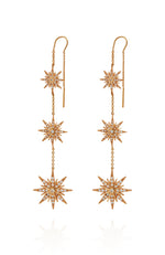 Rising Star Earrings Gold