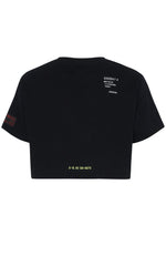 RAS Mode Cropped Tee Black