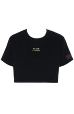 RAS Mode Cropped Tee Black