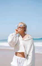 Virgo Sunglasses Matte Mylk