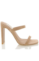 Dana Mules Blush Suede