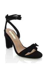 Granita Heels Black Suede