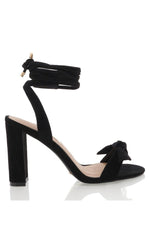 Granita Heels Black Suede