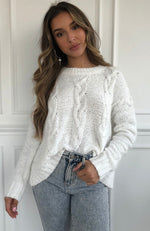 Mix It Up Knit White