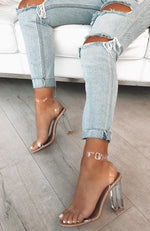 Inca Heels Nude Patent