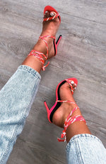 Impact Reflective Heels Neon Pink