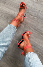 Impact Reflective Heels Neon Pink