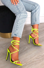 Impact Reflective Heels Neon Yellow