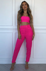 Struttin' Pants Hot Pink