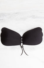 Freebra Cloth Invisible Bra Black